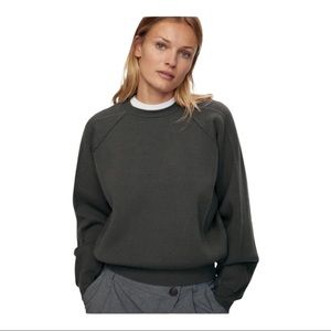 NWT Zara Knit Sweatshirt Size M